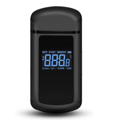 China EEK Mems Sensor Alcohol Tester Breathalyzer Breath Alcohol Tester Breathlyser Alcohol Checker Detector 15.5*10*5cm (with package) for sale