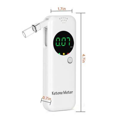 China Plastic Digital Health Check Analyzer Ketone Breath Meter With CE Approved for sale