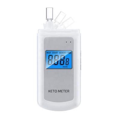 China Factory ISO Plastic Ketone Test Rechargeable Ketone Breath Meter For Ketogenic Diet for sale