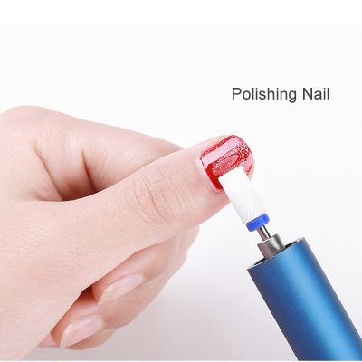 China 6065 Aluminum Alloy CE Approved 12000RPM Electric Nail Drill Portable Nail Drill Machine for sale