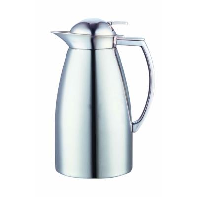 China New Design PORTABLE Stainless Steel Vacuum Coffee Tea Pot 1l Large Thermos Flask for sale