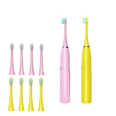 China Waterproof Kids Electric Toothbrush Sonic Soft Brush Head Electric Smart Toothbrush (6 Modes with 4 Brush Heads) DYD-22-005 for sale