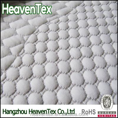 China HX05013S Anti-static Filament Silver Metallic Knitted Ticking Mattress Fabric for sale