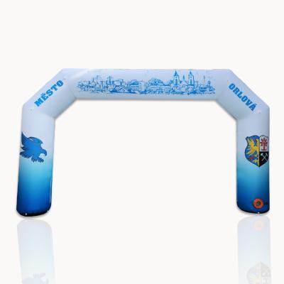 China Super Customized Oxford Inflatable Start And Finish Line Arches / Inflatable Sport Arch Gate For Sale for sale