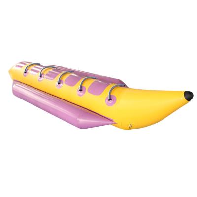 China Water Entertainment Inflatable Flying Fish Banana Boat Float Inflatable Banana Boat for sale