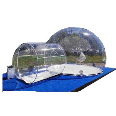 China Waterproof Transparent Inflatable Bubble Dome Luxury Hotel Hotel Tent Oxford Hotel Tent Camping Glamping Relax Tent House for sale