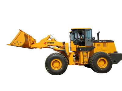 China WY958 Front End Wheel Loader 5 Ton CUMMINS 6CTA8.3-C215 3 Cbm Bucket Capacity for sale