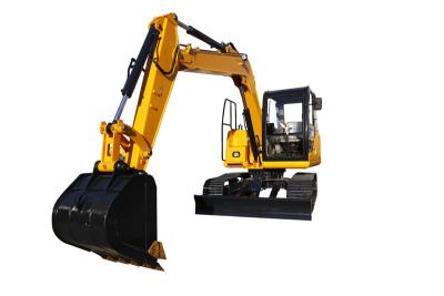 China Economic Crawler Digger 7.5 Ton Excavator With ISUZU Engine Environment Protection for sale