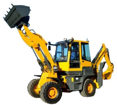 China 65KW Front End Shovel Loader Four Wheel Drive 0.2m3 Excavator Bucket for sale