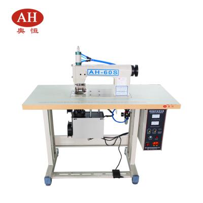 China food & Nonwovens Beverage Factory Competitive Price AH-60Q Pneumatic Adjustment Production Of Non Woven Fabric Bag Welding Gpo Lace Machine for sale