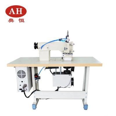 China 1500-2500W Typical Ultrasonic Lace Balance Underwear Lace Garment Welding Machine AH-100Q Ultrasonic Lace Garment Welding Machine Details for sale