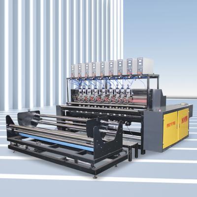 China Long-lasting Genuine Fully Automatic Sewing Cloth Thread Cutting Cloth Special Prices Automatic Ultrasonic Nonwoven Slitting Machine Firmly for sale