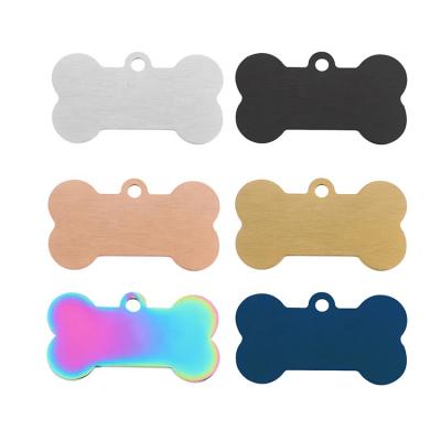 China Metal Souvenir Customized Name Pet Tag Blank Military Sublimation Dog Tag Chains Wholesale for sale