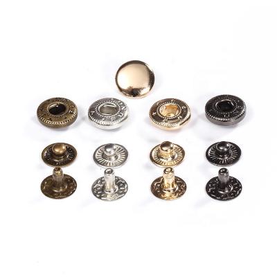 China The Other New British Style Sewing Metal Button Decorative Buttons For Overcoat Garment Accessories for sale