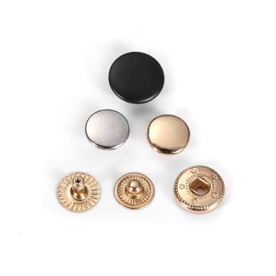 China Other High Quality Iron Brass Logo Iron Buttons Metal Snap Fashion Clothing Accessories Custom Made for sale