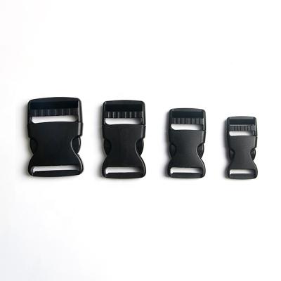 China Custom Plastic Garment Quick Release Strap Resin Logo Name Belt Buckles Buckles for sale