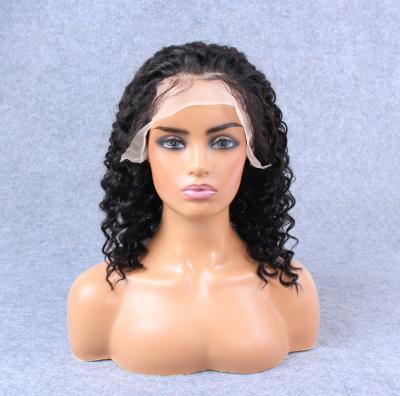 China Wholesale MyDreamHair Deep Wave Human Hair Wig HD Lace Frontal Wig Unprocessed Original Brazilian Virgin Cuticle Aligned HD Lace for sale