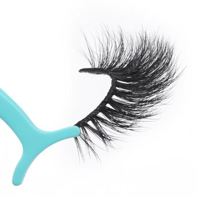 China 100% Real Thick Mink Lashes Full Strip 20 Mm 3d Lashes Top Quality Seller for sale