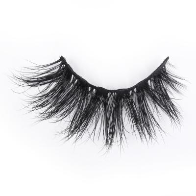 China Real Mink Lashes Thin Band Vegan 2021 Light Handmade Best Selling Lashes for sale