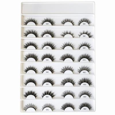 China Wholesale good quality faux mink lashes3d private label faux mink lashes seller fake mink eyelashes for sale