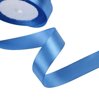 China Sustainable Gift Wrapping Flowers 2cm Wedding Wrapping Satin Ribbon for sale