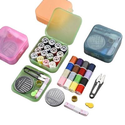 China Multifunctional Household Single Hand Portable Household Hand Box Wholesale Plastic Sewing Needle Sewing Dormitory Sewing Needle Storage for sale