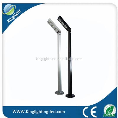 China Shenzhen Supplier Standing LED Showcase Lighting 3*1w Mini Jewelry Showcases Led Lights KL-SCL0503 (Black) for sale