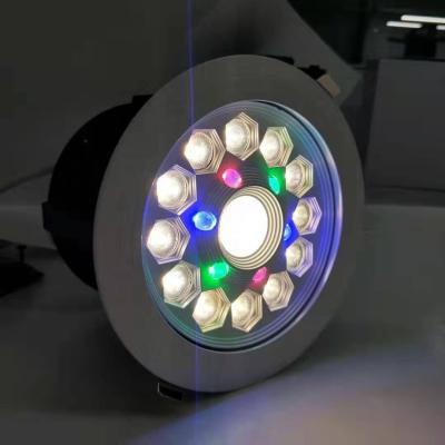 China Ressessed in high brightness and high quality led rotating light for jewelry treasure gem store and exhibition hall for sale