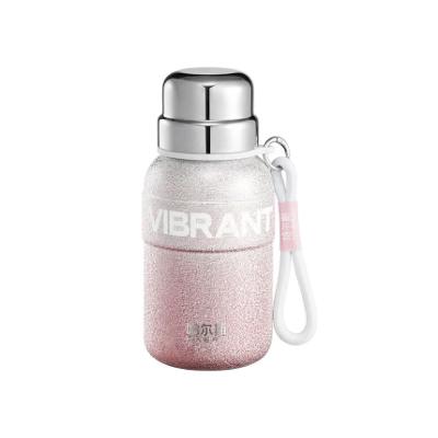 China Large Capacity PORTABLE Luxury Thermos HAERS Camping Stainless Steel Insulated Outdoor Cute Water Bottle With Strap for sale