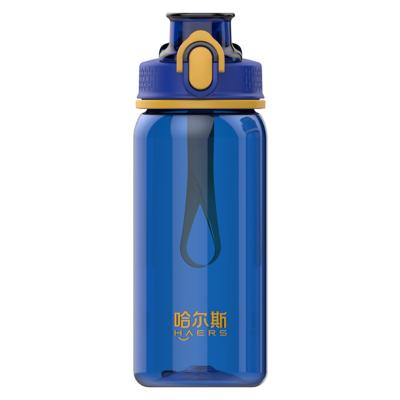 China 2023 Free Shipping HAERS Tritan Fruit Water Bottle Infuser Bpa Viable Plastic Gym Water Bottle Free Shipping for sale