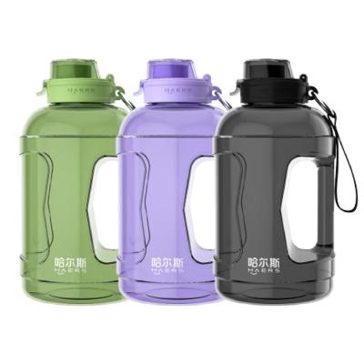 China HAERS Factory Wholesale Bisphenol A 1200/1600/2300ml Sports Fitness Travel Viable Free Eco Friendly Water Bottle for sale