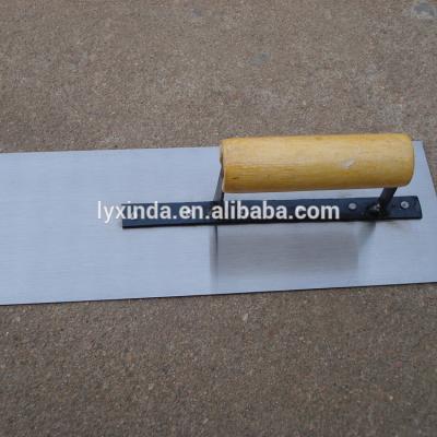 China Carbon steel trowel construction hand tool, carbon steel plastering trowel, trowel float for sale