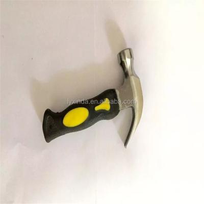 China Best Mini Nail Hammer Claw Hammer With Plastic Handle for sale