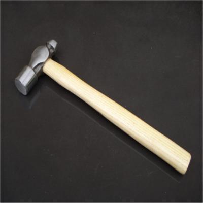 China Ball Pein Hammer Hand Tools Ball Pein Hammer With Wooden Handle for sale