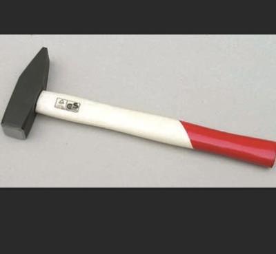 China Pick Hammer Machinist Hammer with Bleached Wood Handle, Forged Hammer Head for sale