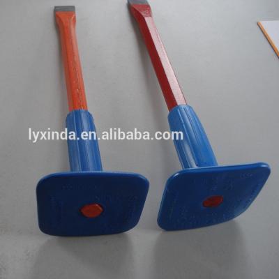 China MASONRY Carving Tools / Stone Carving Chisels / Cold Chisel With Rubber Grip for sale