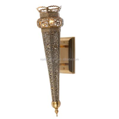 China Decorative Arab Islamic decoration lobby entrance Dubai wall light for sale