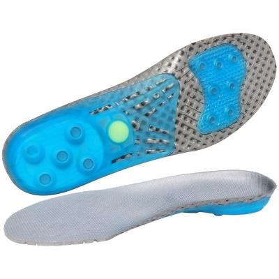 China Cuttable sports spring breathable thick men and women insole shock absorption shoe-protection for basketball running for sale