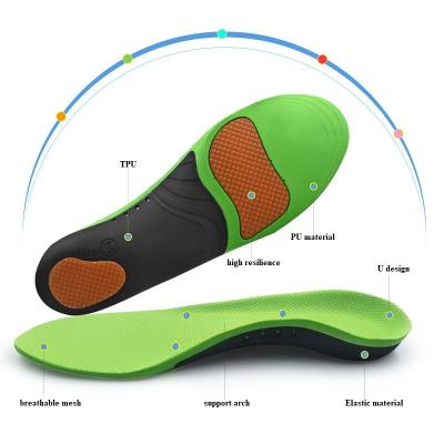 China Cuttable/Corrected Arch Correction Insoles For Children Sports Kids Orthopedic Shock Absorption Shoe-Protection for sale