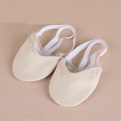 China High Quality Girls Half Sole Half Shoes Ballet Soft Shoes Gymnastics Dance Shoe Ladies Belly Dance for sale