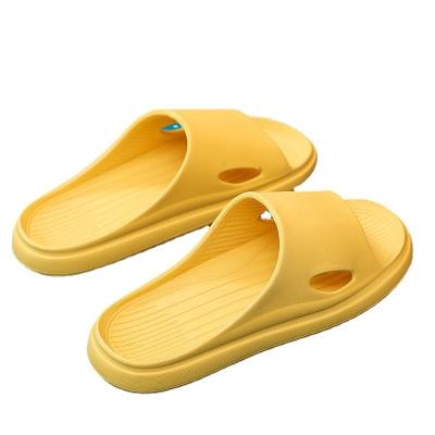 China EVA Mens Flip Flops Hotel Bathroom Home Slides Soft Couple Quick Dry Home Women Wholesale Anti-skid Sandals for sale