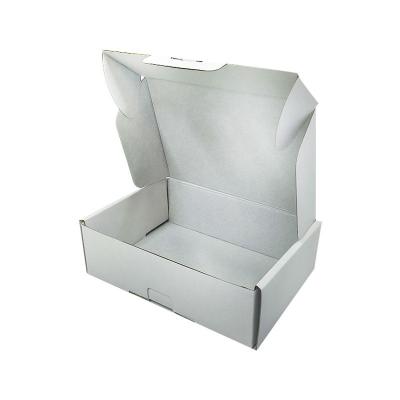 China Recyclable Foldable Paper Box Packaging Hot Stamping Folding Corrugated Delivery Paper Gift Box for sale