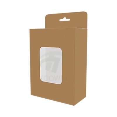 China Recyclable Luxury Rigid Paper Box Gift Boxes Packaging Rigid Plain Paper Lid Gift Cardboard Clear Window for sale