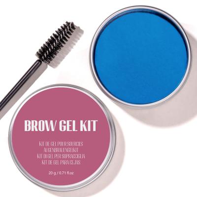 China Waterproof create your own brand eyebrow lift fixing gel for sale