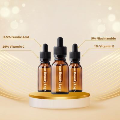 China Skin Revitalizer OEM/ODM Organic Vitamin C Serum Ferulic Acid Extract For Face Serum Medical Grade Anti Aging Skin Care for sale