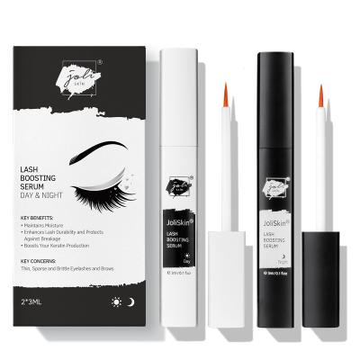 China Private Label Vegan Eyebrow Serum Lash Growing Booster Liquid Eyelash Nutritious Korean 100% Serum for sale