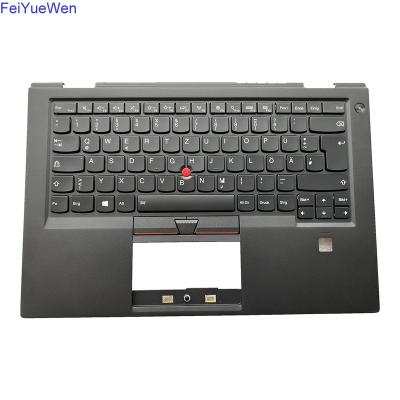 China Laptop Repairing 01AV163 Genuine For Lenovo X1 4th Carbon GE Keyboard Backlight German With Palmrest 46M.04PCS.0013 for sale