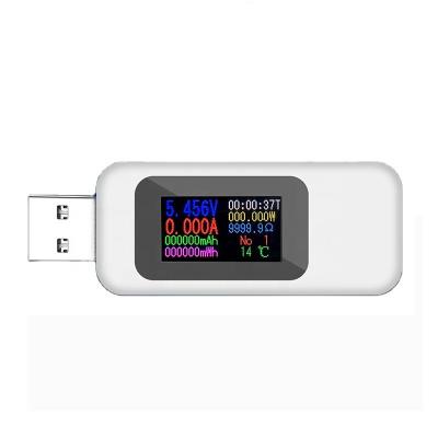 China Mobile Phone/Dc Safe Charging Digital Voltage Tester qc3.0 qc2.0 Tablet PC Charger Tester qc3.0 qc2.0 Current-Voltage DC Mini Voltmeter KWS-MX18 /Power 4v-30v for sale