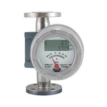 China SS304 Factory Supply Flange Connection Corrosion Proof Variable Area Metal Rotameter for sale