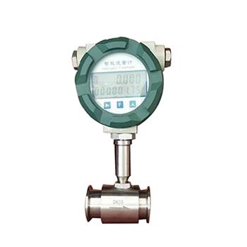 China Factory promotion SS304 digital display liquid water flow meter turbine flow meter with display for sale